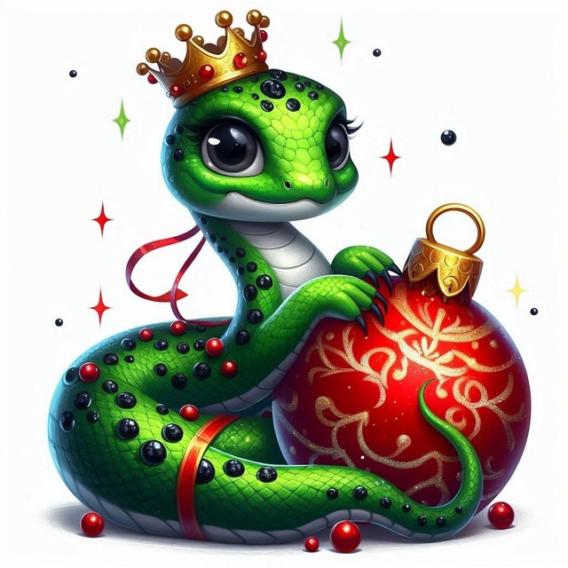 2025 - год зелёной деревянной змеи