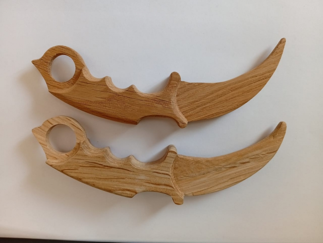 «Лимитированная серия» – мастер-класс по изготовлению керамбита из дерева