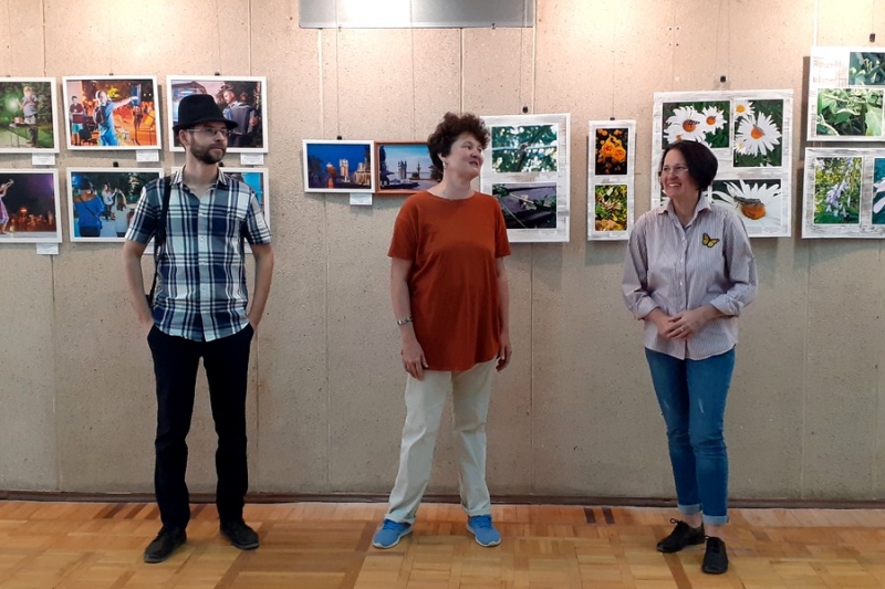 Открытие совместного фотопроекта Натальи Пономаревой и Ильи Антюфеева