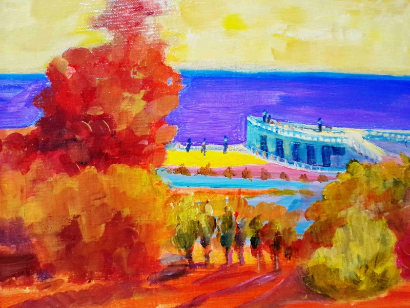 Выставка живописи и графики Светланы Волченко «Мои цветы и Волгоград»