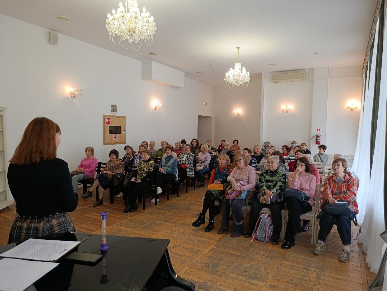 В «Горьковке» продолжается цикл лекций Татьяны Каминской под эгидой Российского общества  «Знание»