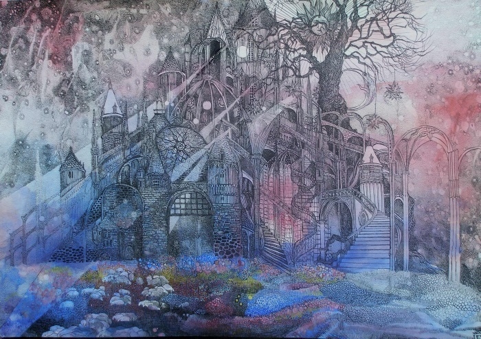 Выставка графики Евгении Саркисян «Мир волшебных снов»