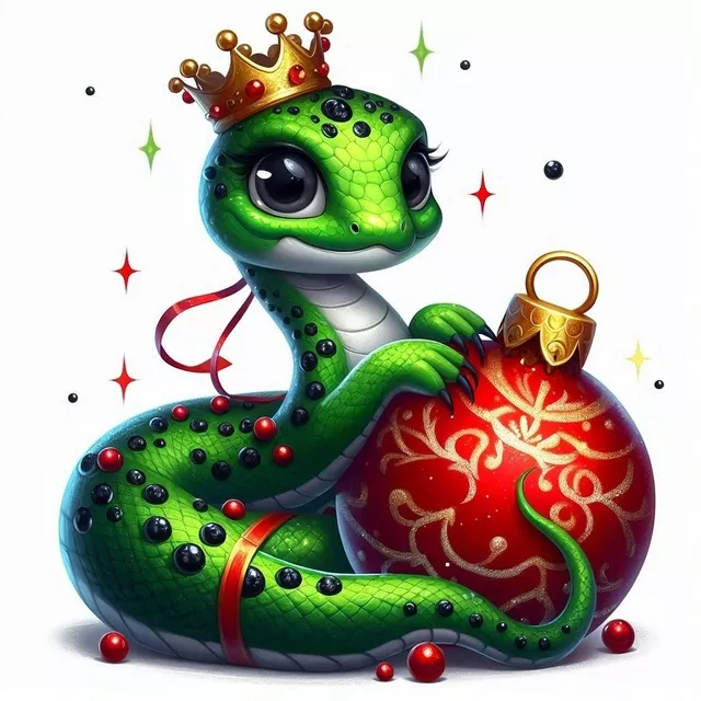 2025 - год зелёной деревянной змеи