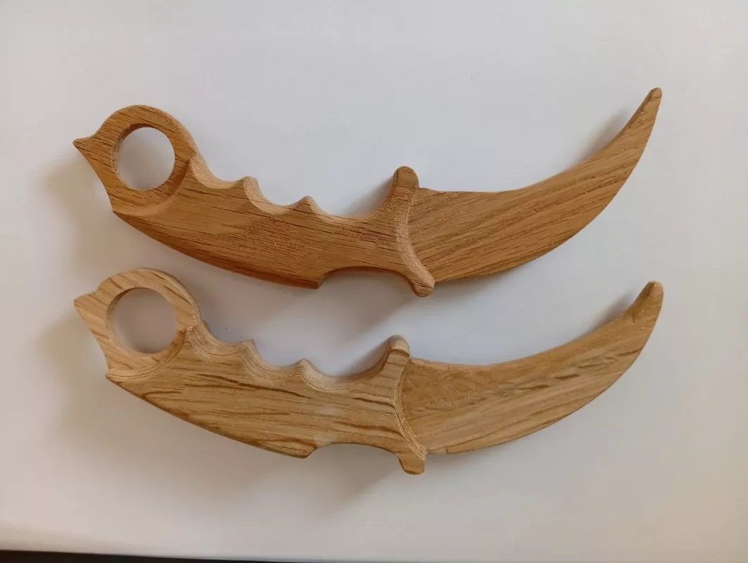 «Лимитированная серия» – мастер-класс по изготовлению керамбита из дерева