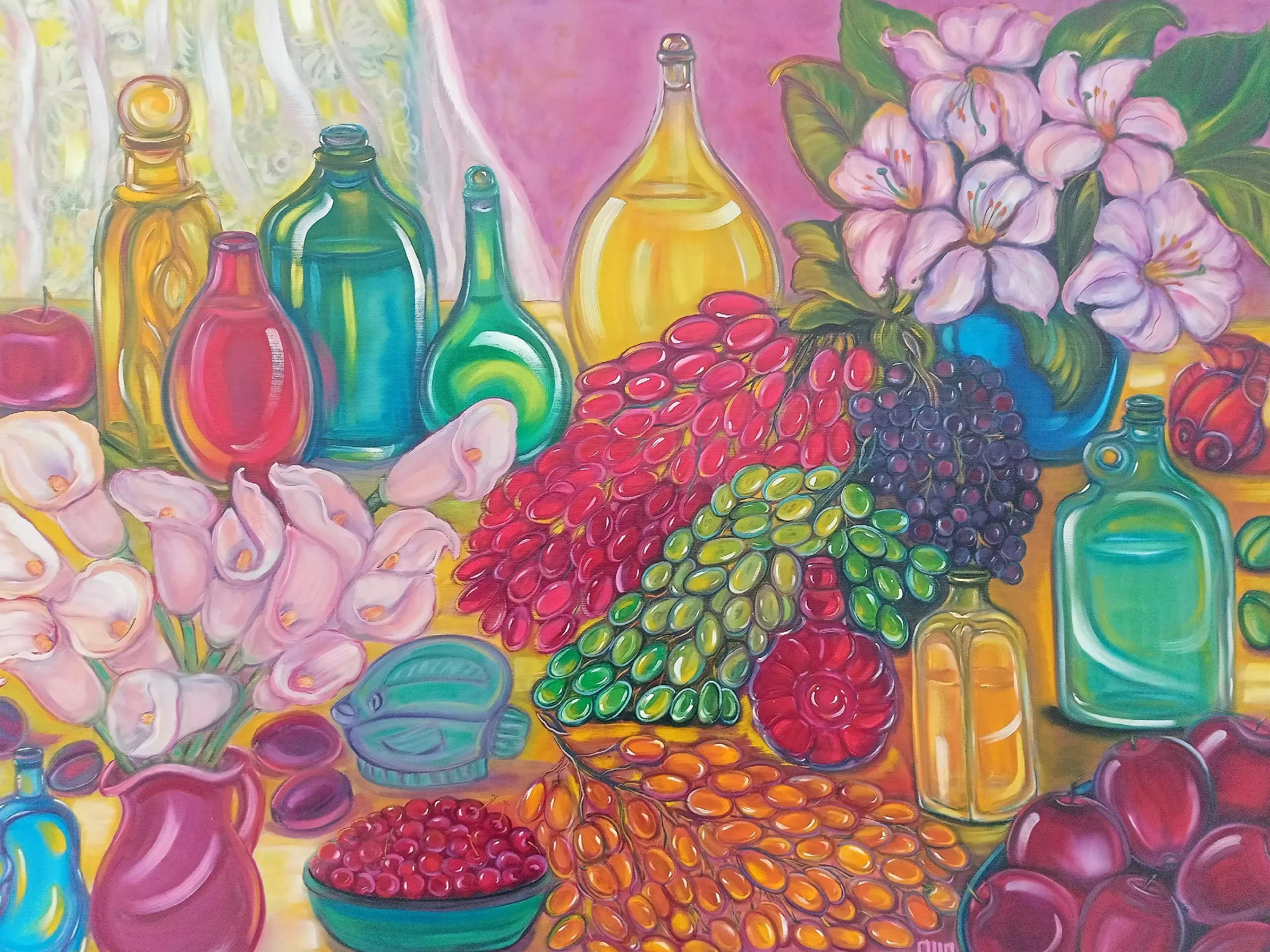 Выставка живописи Аллы Поповой «В мире красок и любви»