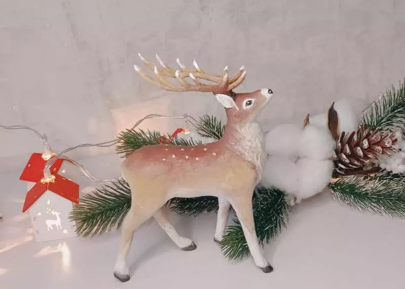 «Король-олень» – авторский мастер-класс Светланы Бочеровой в технике «папье-маше»