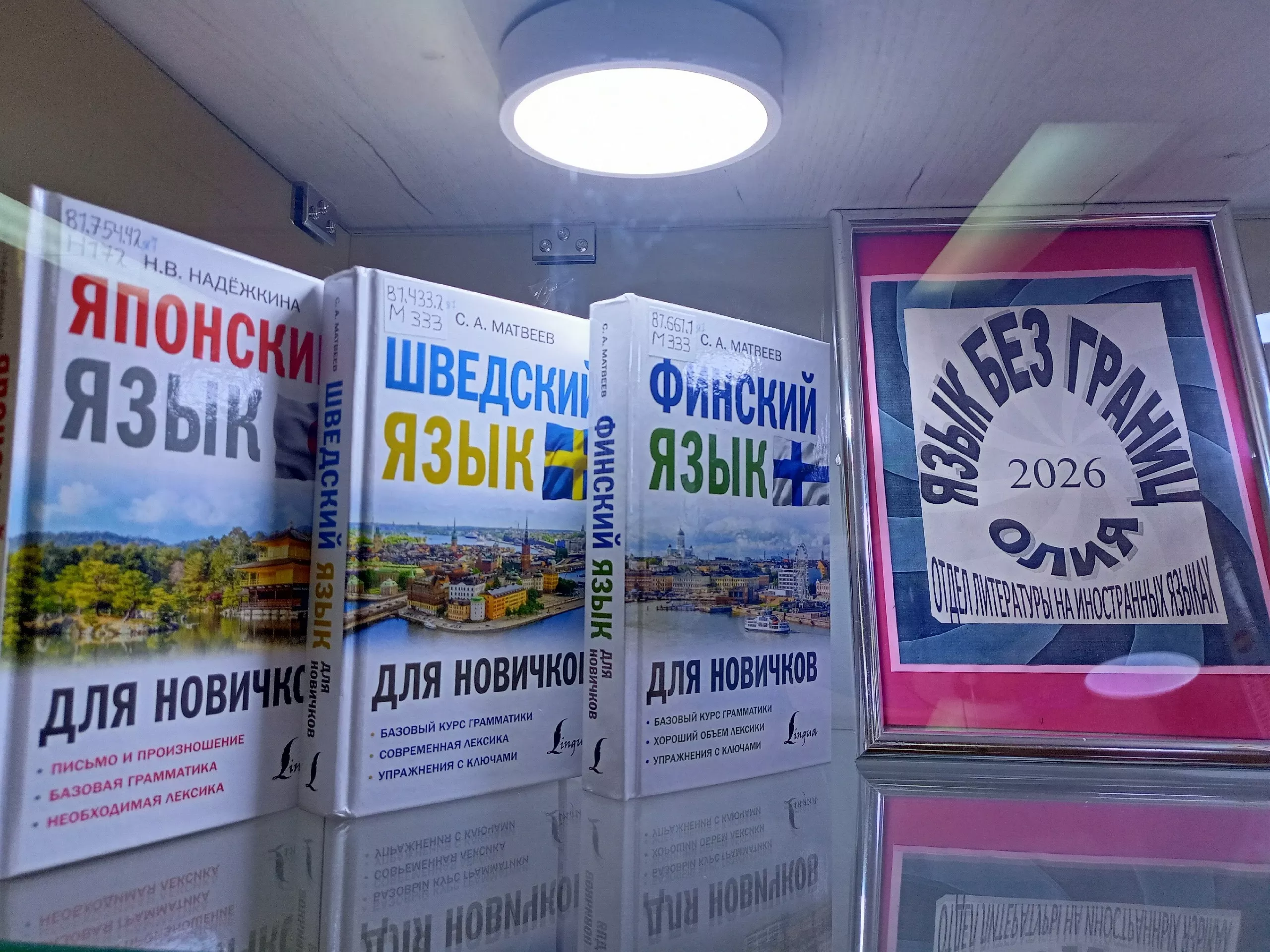 Книжная выставка «Язык без границ»